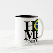 ホームフロリアノポリス ツートーンマグカップ (正面右)