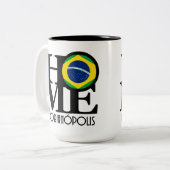 ホームフロリアノポリス ツートーンマグカップ (正面左)