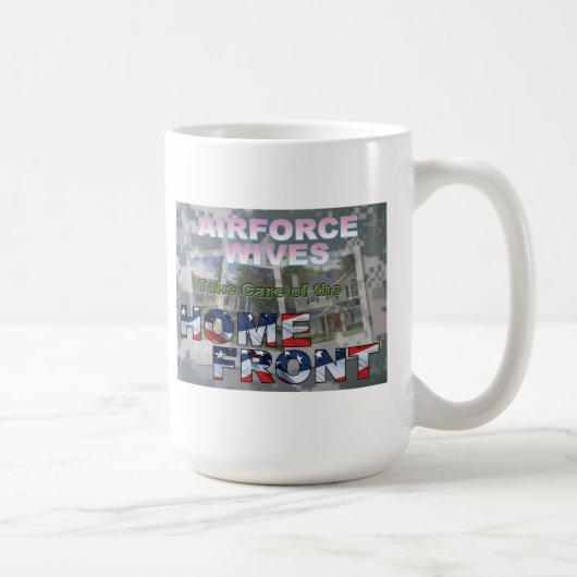 ホームフロントを守る空軍の妻たち コーヒーマグカップ (右)
