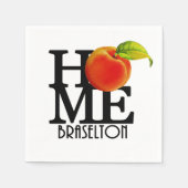 ホームブラセルトングルジア スタンダードカクテルナプキン (正面)