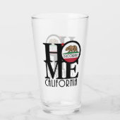 ホームブルックデールカリフォルニア タンブラーグラス (裏面)