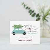 ホームブルーグリーンカーのような場所はない 案内ポストカード (スタンド正面)