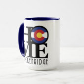 ホームブレッケンリッジコロラド マグカップ (正面左)