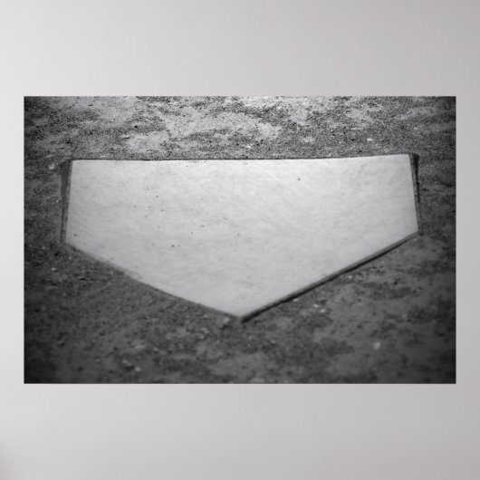 ホームプレート ポスター (正面)