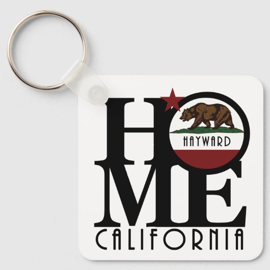 ホームヘイワードカリフォルニア キーホルダー (正面)
