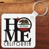 ホームヘイワードカリフォルニア キーホルダー (裏面)