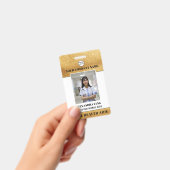 ホームヘルスケアエイドロゴ写真 バッジ (手持ち)