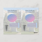 ホームヘルスケアID情報カード ポストカード (裏面)