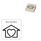 ホームヘルスシンプルラバースタンプ ラバースタンプ (押印)