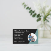 ホームヘルス医療ナースビジネスカード 名刺 (スタンド正面)