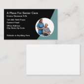 ホームヘルス医療ナースビジネスカード 名刺 (正面/裏面)