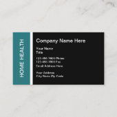 ホームヘルス機関デザイン 名刺 (正面)