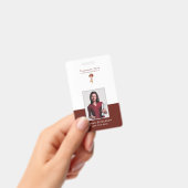 ホームヘルス気にナース介護者の写真 バッジ (手持ち)