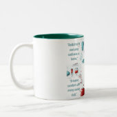 ホームヘルス気にワーカーセラミックマググ ツートーンマグカップ (左)