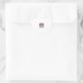 ホームヘルス看護師 癒しは自宅から始まる Tシャツ デザイン ハートシール (バッグ)