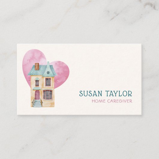 ホームヘルパー 名刺 (正面)