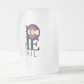 ホームベイルコロラド フロストグラスビールジョッキ (正面左)