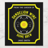 ホームベレックスダンデヨンワインカスタム ワインラベル (シングルラベル)