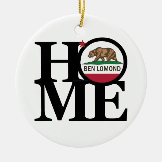 ホームベンロモンド セラミックオーナメント (正面)