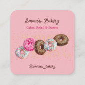 ホームベーカリーケータリング名刺 スクエア名刺 (正面)