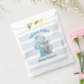 ホームベーカリー ブルーフラワーミキサー フェイバーバッグ (封をした状態)