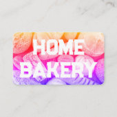 ホームベーカリー 名刺 (正面)