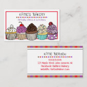 ホームベーキング事業またはベーカリー 名刺 (正面/裏面)