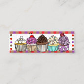 ホームベーキング事業又はベーカリー事業 スキニー名刺 (正面)