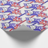 ホームベースボー走ルを剥き取った ラッピングペーパー (角)