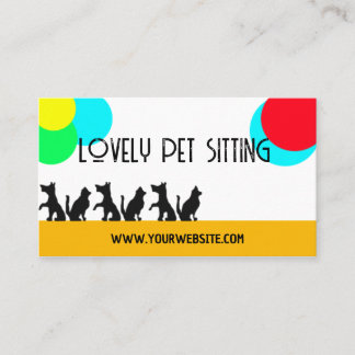 ホームペットシッティングラブリーハッピーキャット&ハウスプラント 名刺