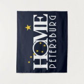 ホームペテルブルグアラスカ タペストリー (正面)