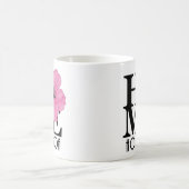 ホームホルアロアピンク11oz コーヒーマグカップ (中央)