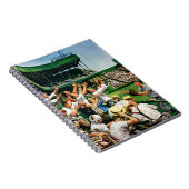 ホームボールを走捕える ノートブック (右側)