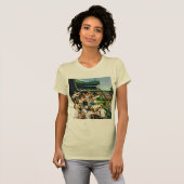 ホームボールを走捕える Tシャツ (正面フル)