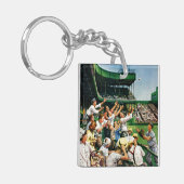 ホームボ走ール キーホルダー (正面左)