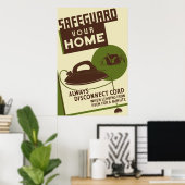 ホームポスターの保護 ポスター (ホームオフィス)
