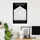 ホームポスターの秘密 ポスター (ホームオフィス)