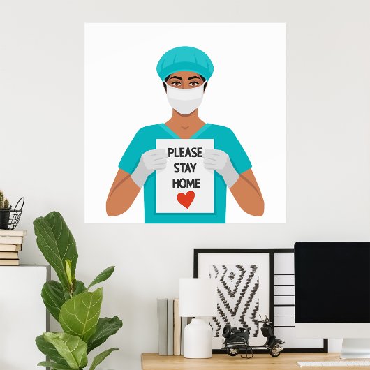 ホームポスターをお願い ポスター