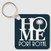 ホームポートサウス王室のカロライナ キーホルダー (正面)
