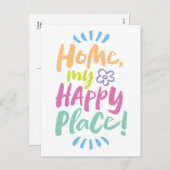 ホームマイハッピープレイス!シェルターインプレース – ホームボディ シーズンポストカード (正面/裏面)