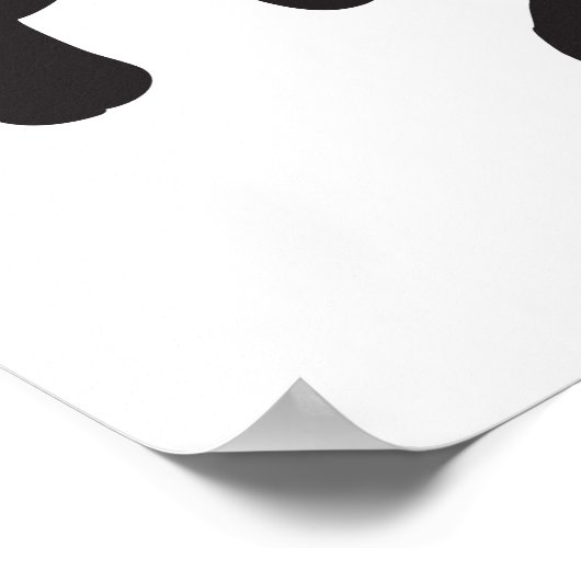 ホームマイハッピープレイス!シェルターインプレース – レタリング ポスター (角)