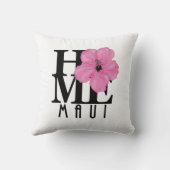 ホームマウイピンク クッション (裏面)