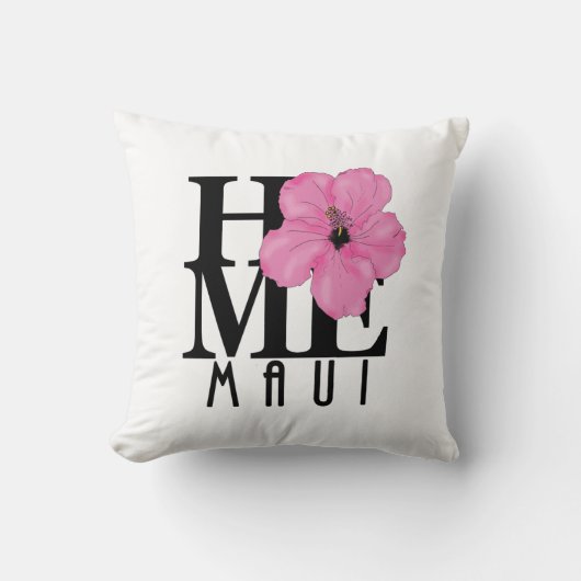 ホームマウイピンク クッション (正面)