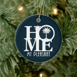 ホームマウントプレザントサウスカロライナ セラミックオーナメント