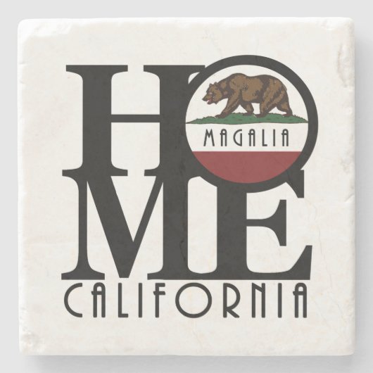 ホームマグアリア ストーンコースター (正面)