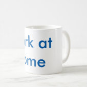 ホームマグカップで働く コーヒーマグカップ (正面右)