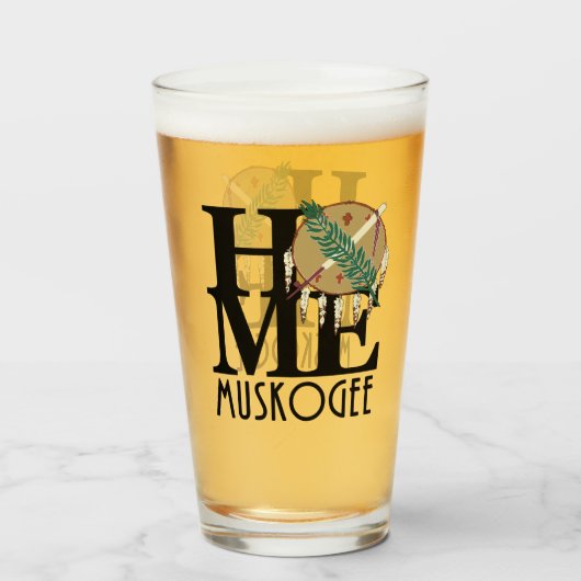 ホームマスコージオクラホマ タンブラーグラス (ドリンク裏面)