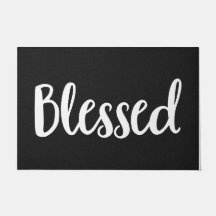 ホームマッユニークツウェルカムマットホームデコール – ブラック