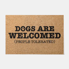 ホームマッユニークトウェルカムマットホームデコール – ブラウン ドアマット