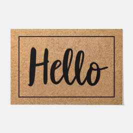 ホームマッユニークトウェルカムマットホームデコール – ブラウン ドアマット